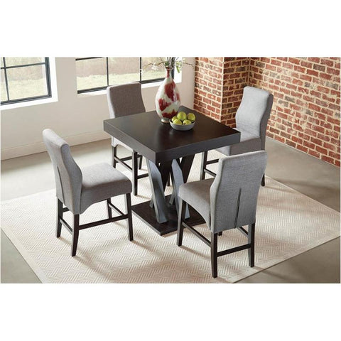 Lampton Collection Counter Height Dining Table Set