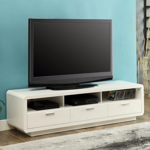contemporary style White Tv Stand