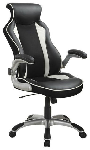 Race Car Seat Design Office Chair, Black