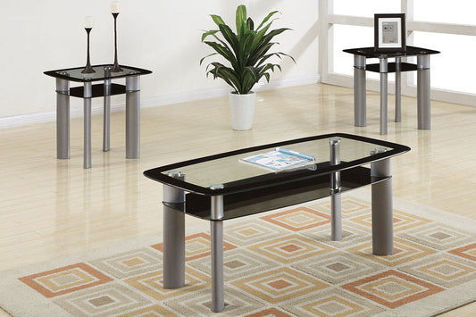 3-Pcs Coffee Table Set