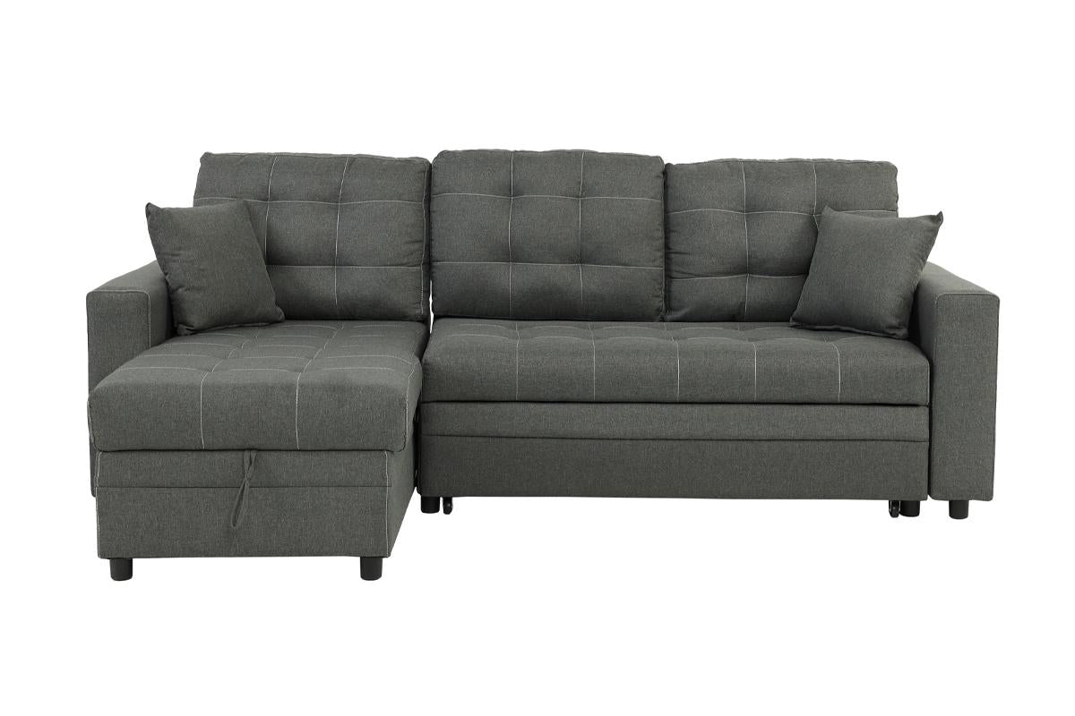 2-PCS Sectional Set - Ash Black