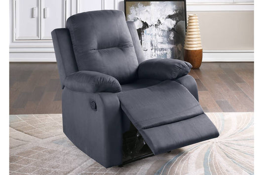 Recliner Chair - Ebony Microfiber