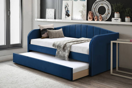 Day Bed - Blue Velvet