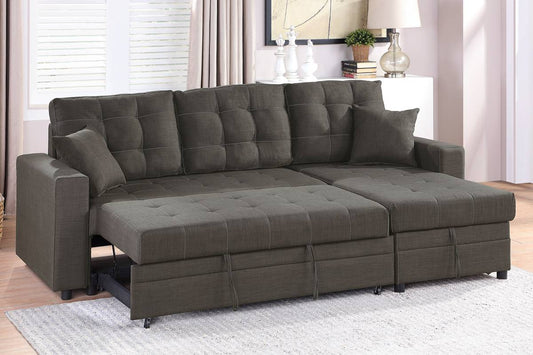 2-PCS Sectional Set - Ash Black