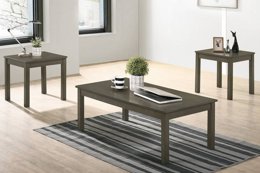 3 PCS Coffee Table Set- Espresso