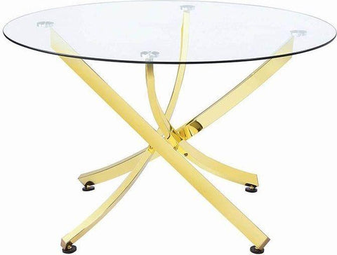 Chanel Brass Dining Table