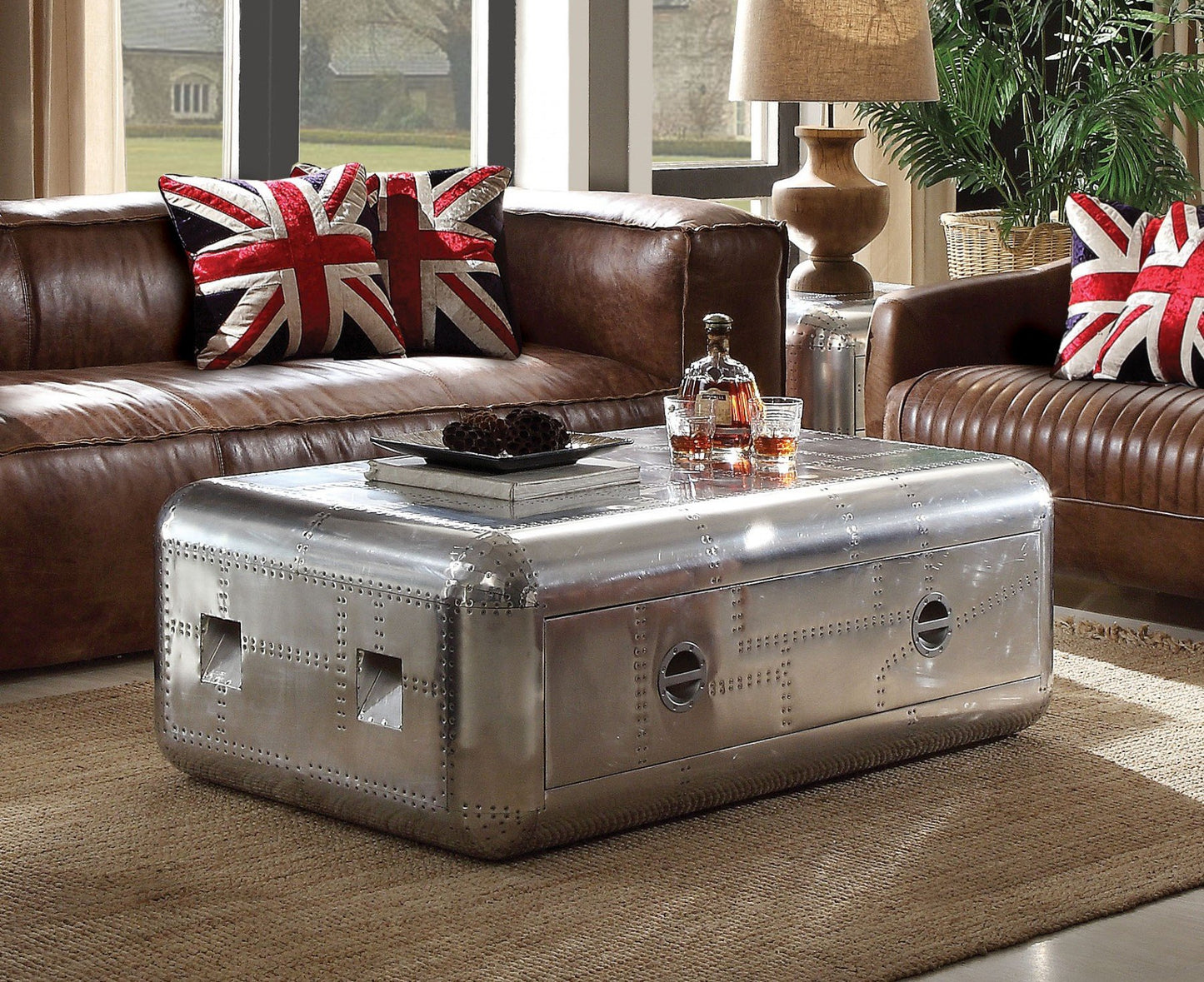 Brancaster Aluminum Coffee Table