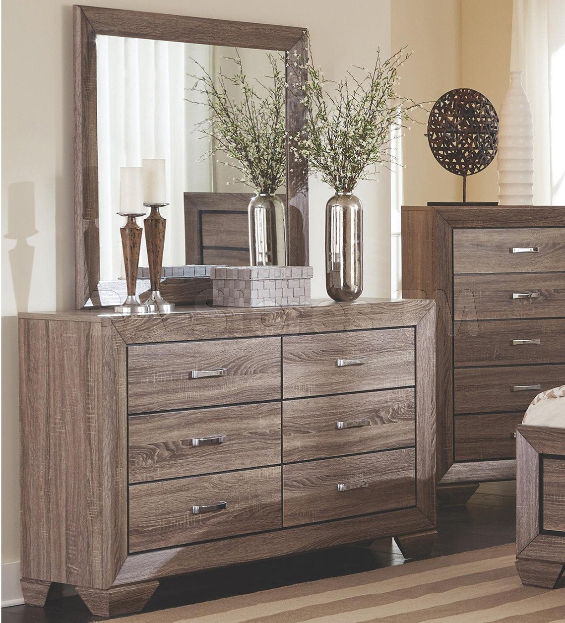 Kauffman Dresser and Mirror