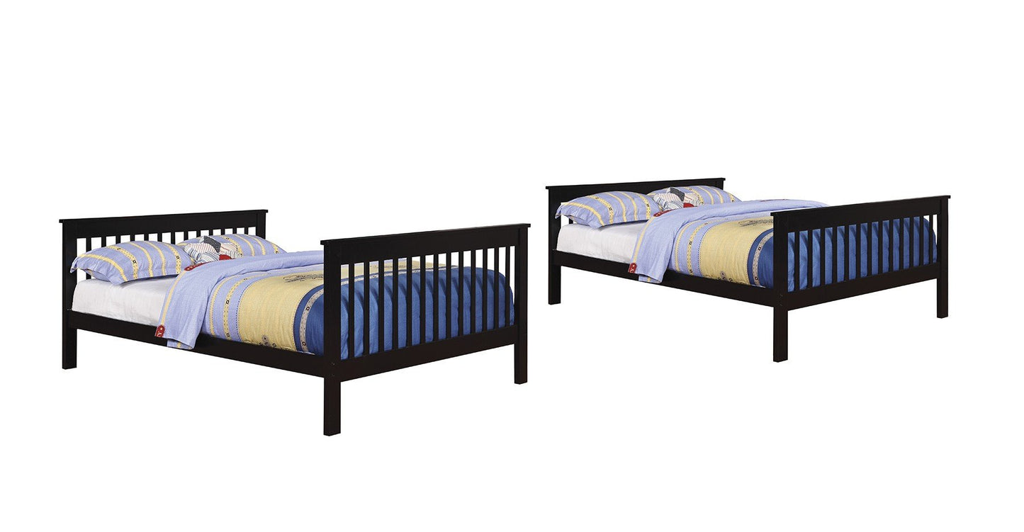 Chapman Black Twin/Full Bunk Bed