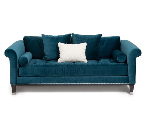Turner Teal Sofa - Choose any Color Fabric