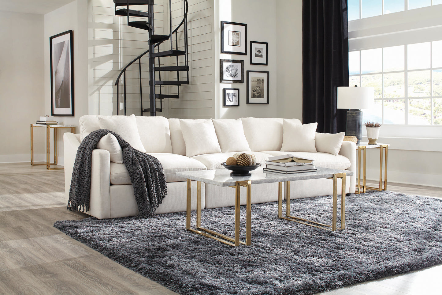 Hobson Off White Modular Sofa (Choose Your Configuration)