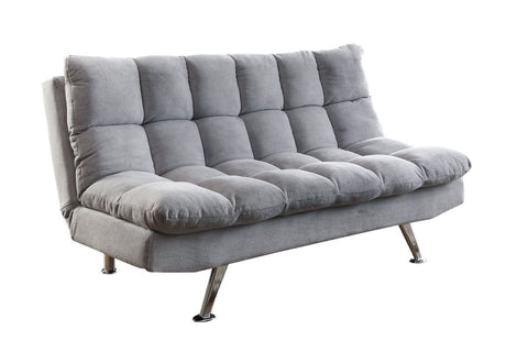 Light Grey Futon Sofa Bed