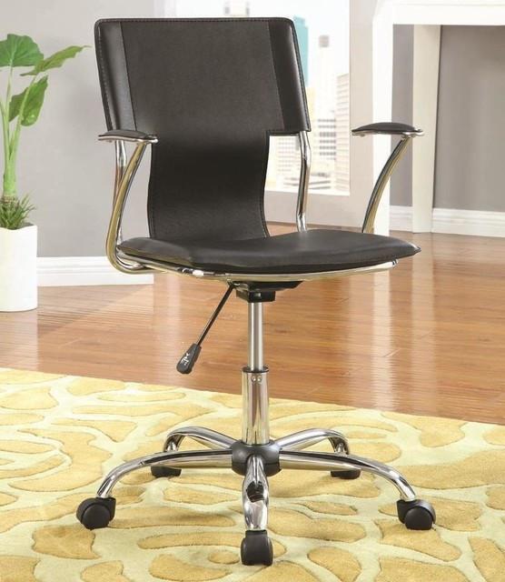 Task Office Chair with Adjustable Height, Black