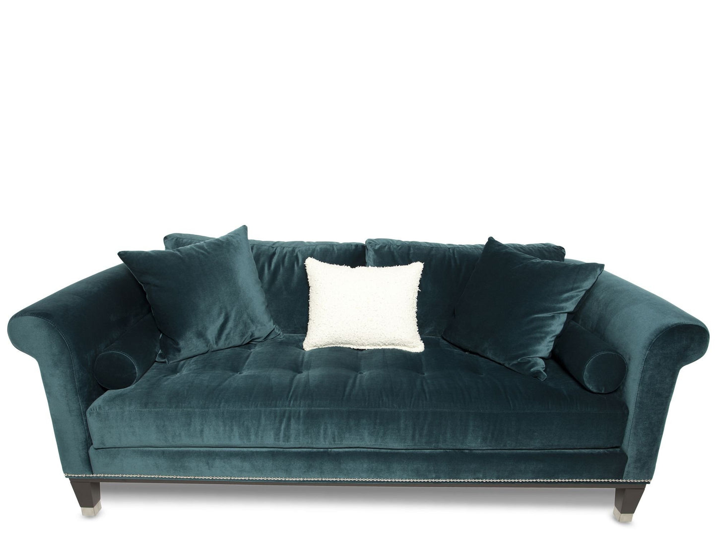 Turner Teal Sofa - Choose any Color Fabric