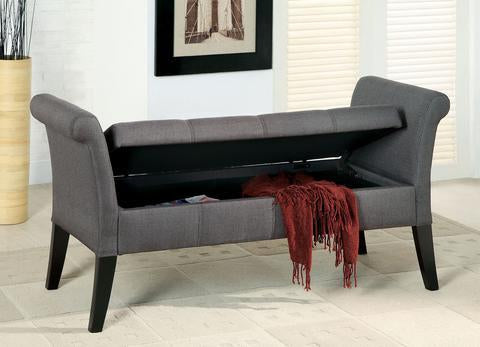 Upholstered Bench With Storage