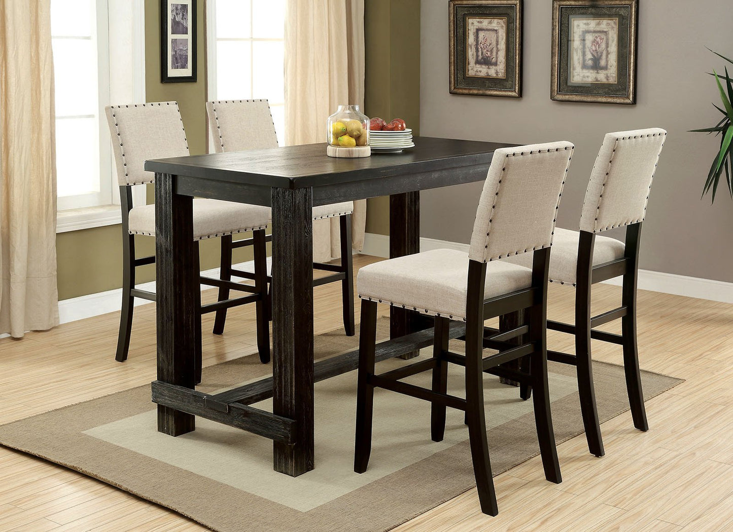 Sania Counter Height Dining Set