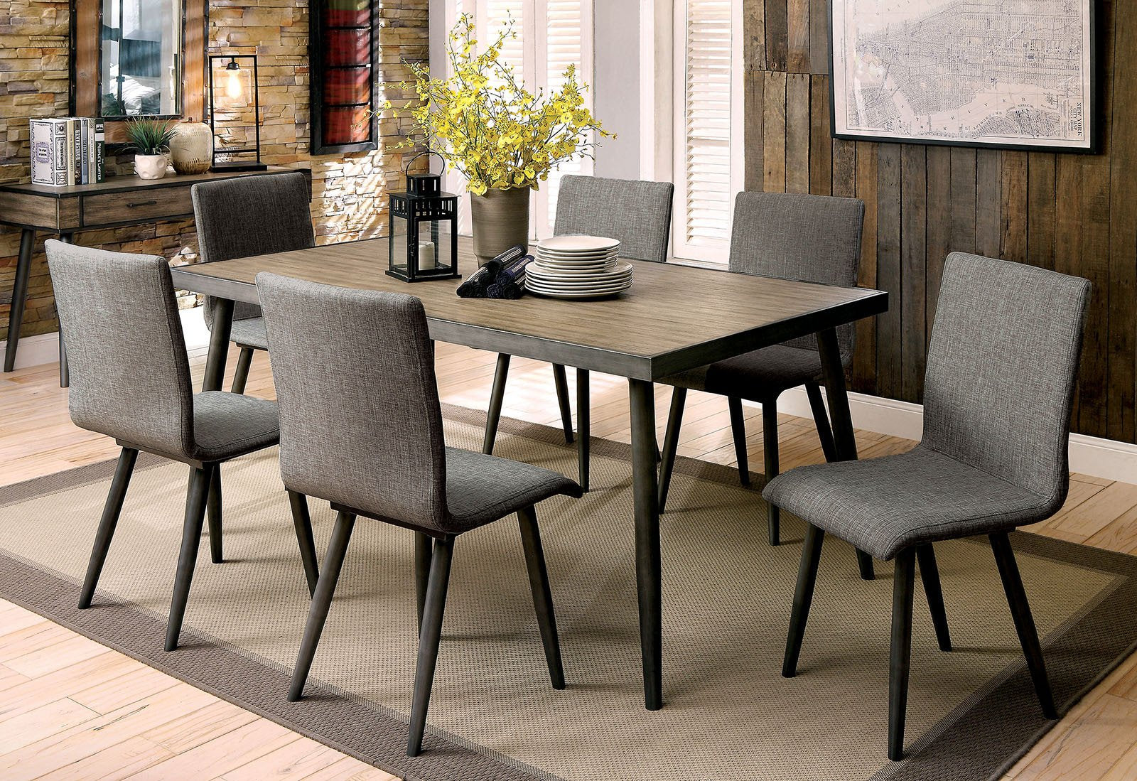 contemporary dining room table sets