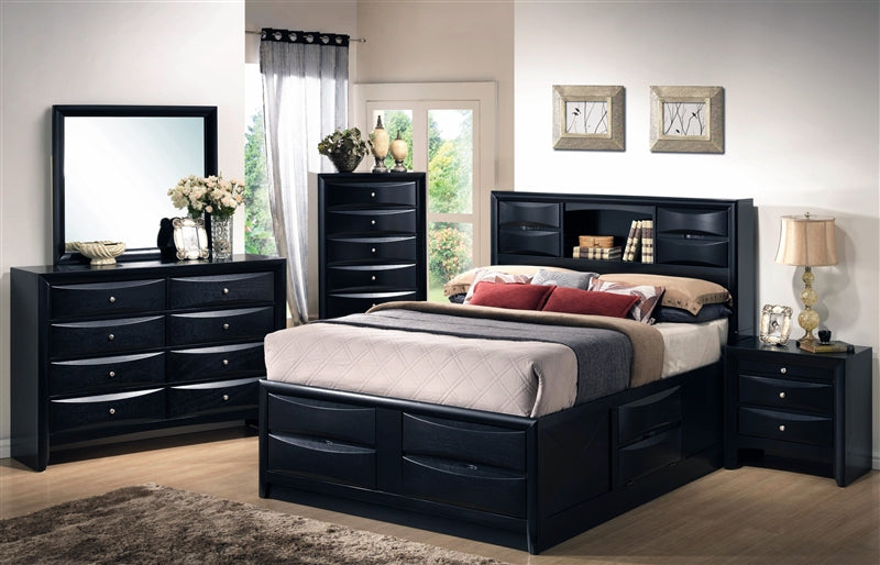 Briana Storage 4 PC Bedroom Set