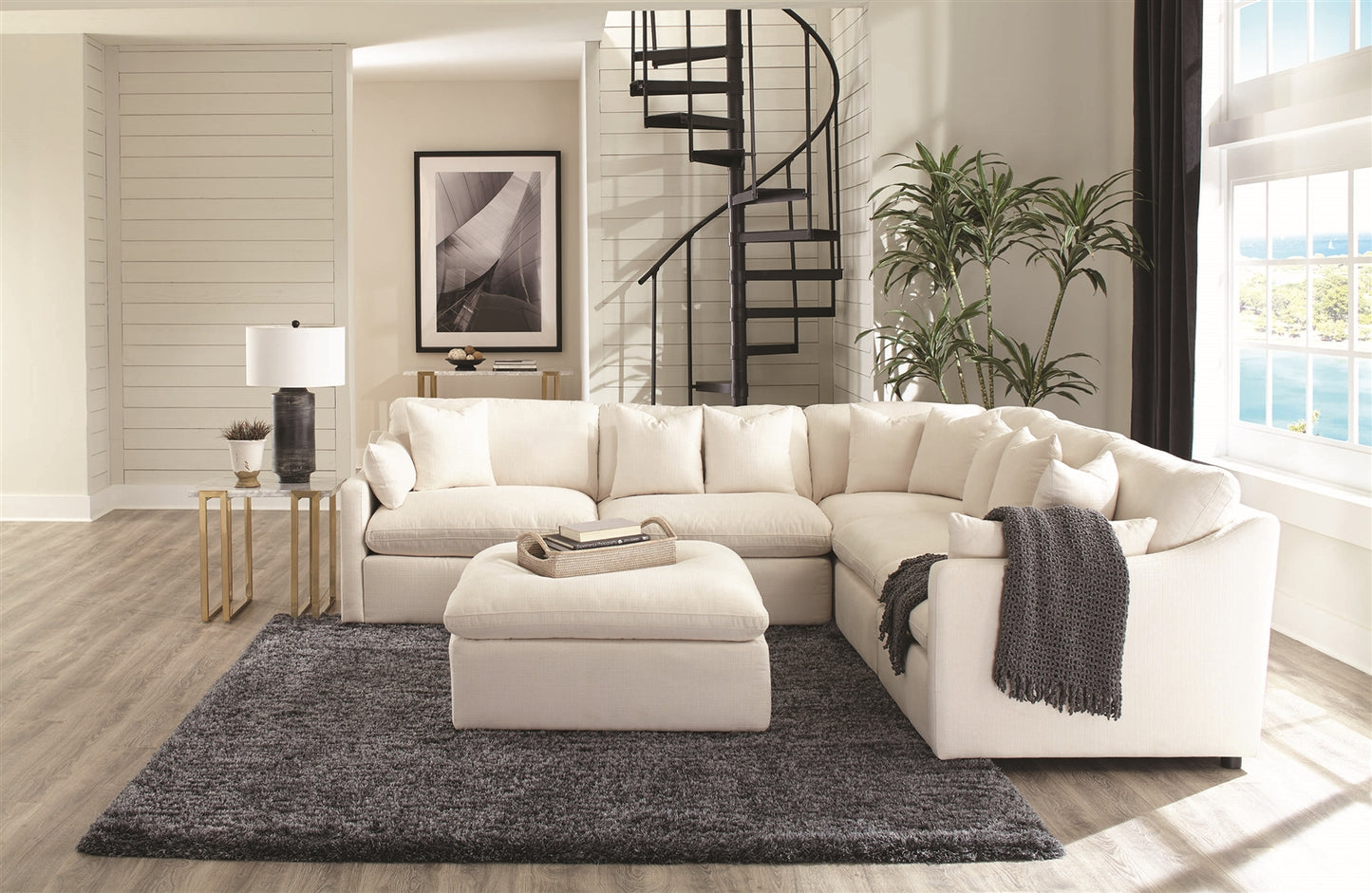 Hobson Off White Modular Sofa (Choose Your Configuration)