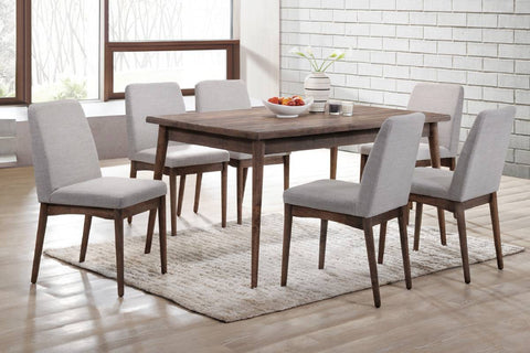 Mod Grey Dining Table + Chairs