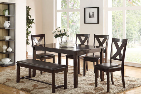 Casual Dining Table Set - 6 pieces