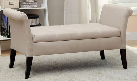 Upholstered Bench With Storage
