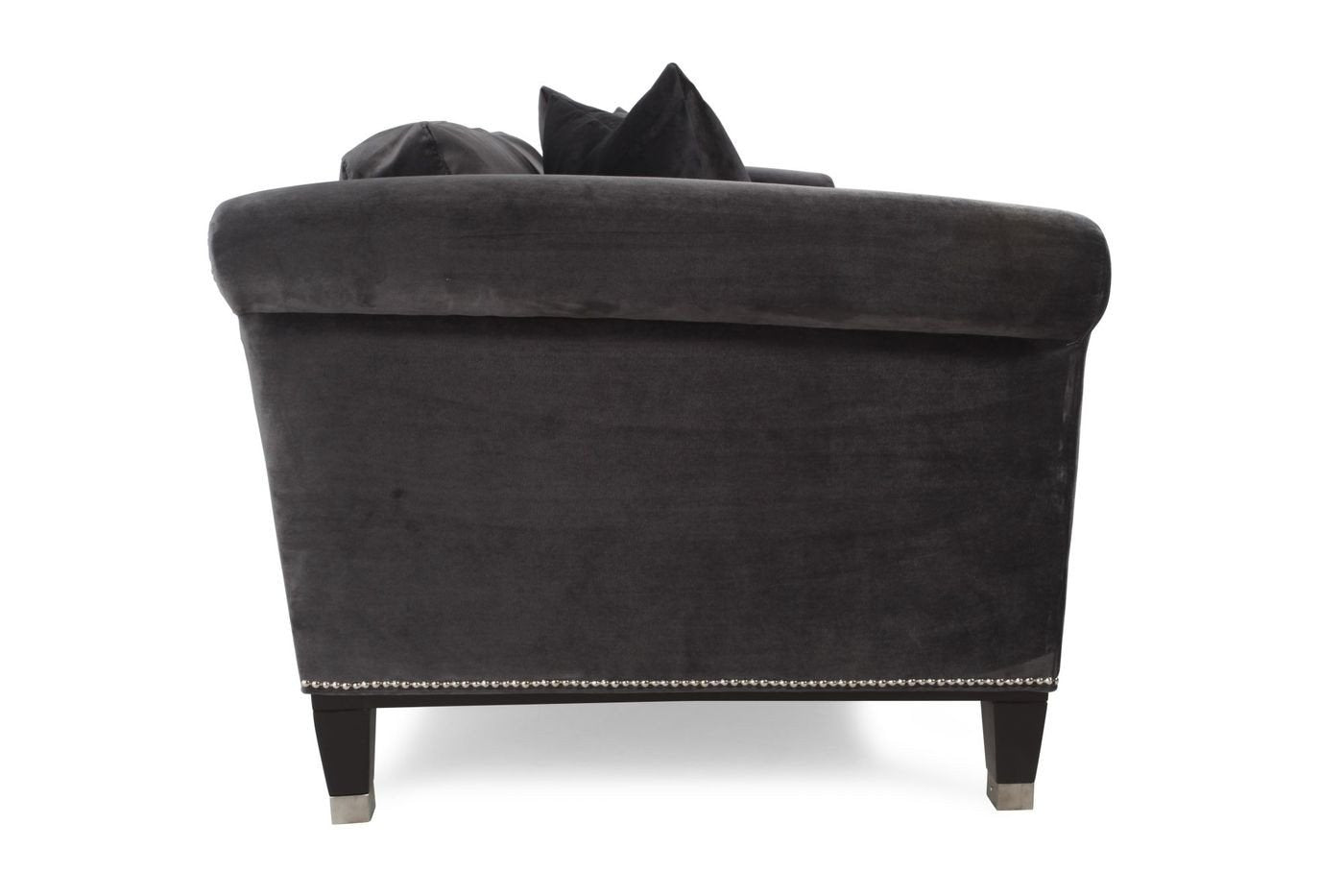 Turner Charcoal Grey Sofa - Choose any color fabric