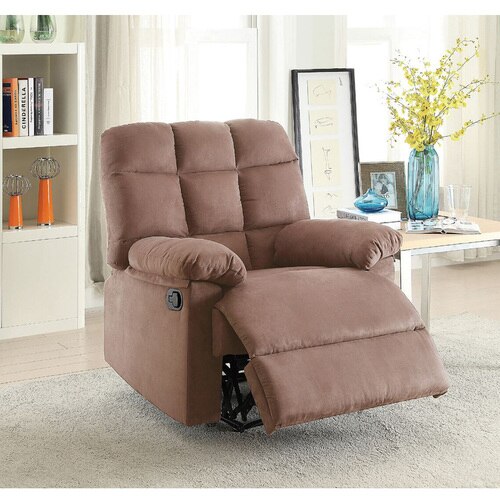 Plush Recliner Chair - Cocoa Peat