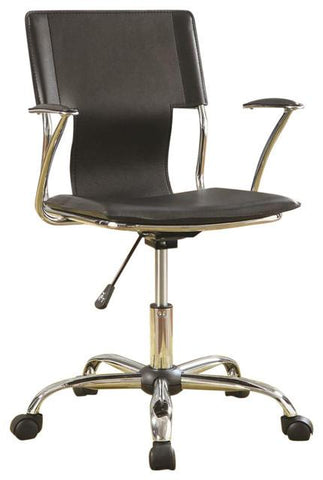 Task Office Chair with Adjustable Height, Black