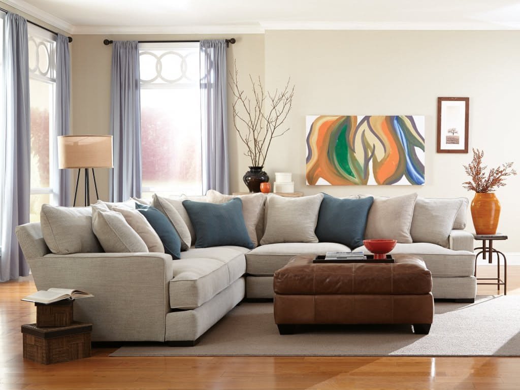 Mathew Plush Sectional (choose your fabric & Color)