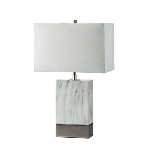Faith Table Lamp - silver