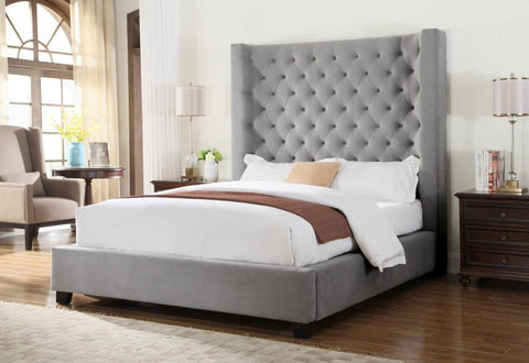 MASONI Upholstered High Profile Bed
