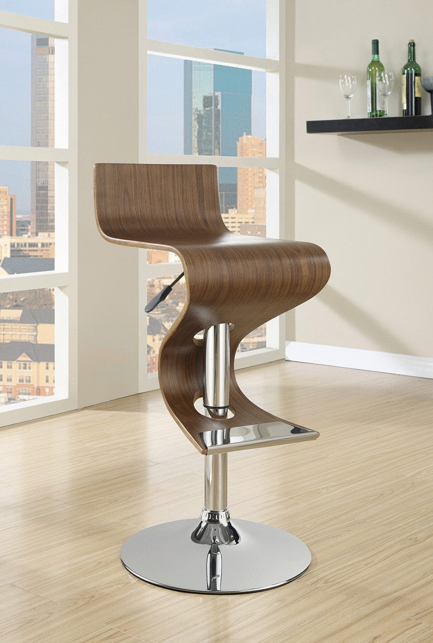 Curve Modern Adjustable Bar Stool