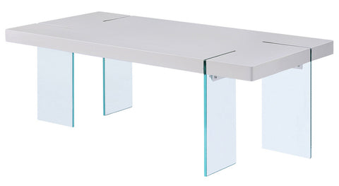 81460 modern white gloss coffee table , noland coffee table
