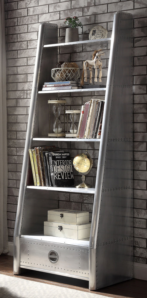 Brancaster Aluminum Bookshelf